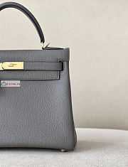 Hermes Kelly Togo Black 28cm  - 6