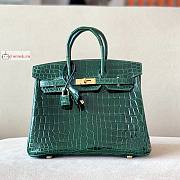 Hermes Birkin Emeral Green 25x20x13cm - 1