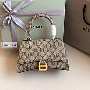 Gucci x Balenciaga Leather Crossbody Bag 23x10x14cm - 1