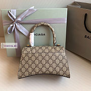 Gucci x Balenciaga Leather Crossbody Bag 23x10x14cm - 4
