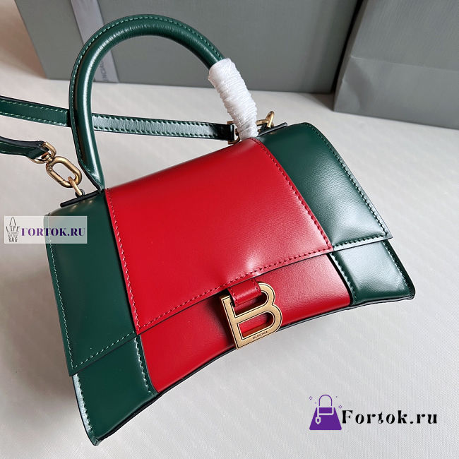 Gucci x Balenciaga The Hacker Project Hourglass Green & Red 23x10x14cm - 1