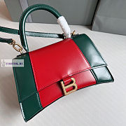 Gucci x Balenciaga The Hacker Project Hourglass Green & Red 23x10x14cm - 1