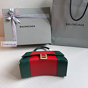 Gucci x Balenciaga The Hacker Project Hourglass Green & Red 23x10x14cm - 6