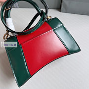 Gucci x Balenciaga The Hacker Project Hourglass Green & Red 23x10x14cm - 2