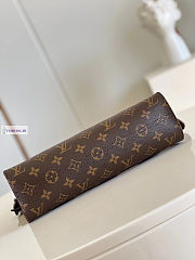 LV Standing Pouch Monogram Chess 29x15x9cm - 3