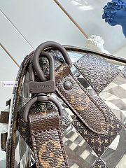 LV Keepall Bandoulière Monogram Chess 50 - 3