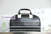 Medium Dior Vibe Zip Bowling Bag 34x18x15cm - 5