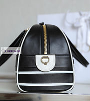 Medium Dior Vibe Zip Bowling Bag 34x18x15cm - 2