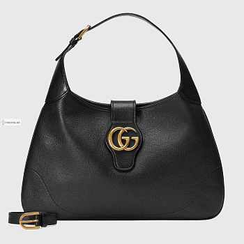 GG Medium Crescent Shaped Shoulder Bag 39x38x2cm