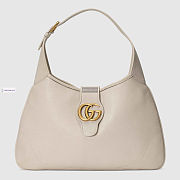 GG Medium Crescent Shaped Shoulder Bag 39x38x2cm - 5
