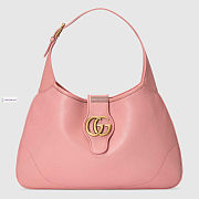 GG Medium Crescent Shaped Shoulder Bag 39x38x2cm - 2