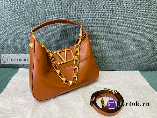 Valentino Garavani Stud Sign Hobo 28x22x7cm - 1