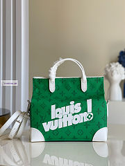 LV Litter Bag Monogram Green M80815 24x21x12cm - 1