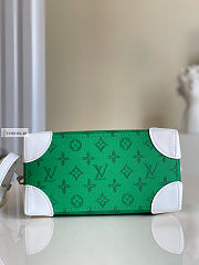 LV Litter Bag Monogram Green M80815 24x21x12cm - 3