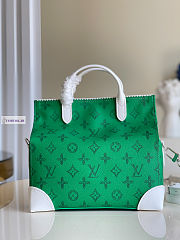LV Litter Bag Monogram Green M80815 24x21x12cm - 5