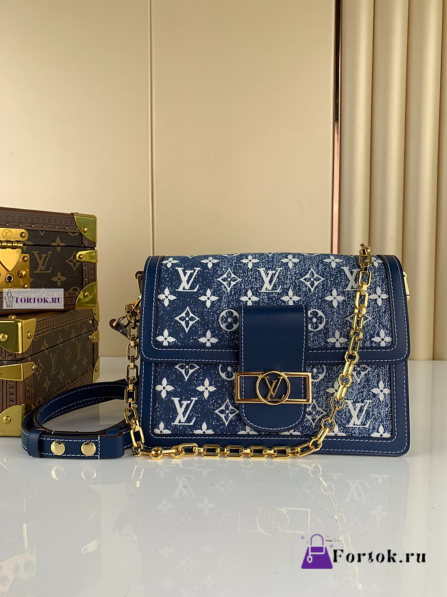 LV Dauphine Monogram M59631 25x17x10.5cm - 1