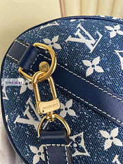 LV Speedy Bandouliere 25 Denim Blue M59609 25x19x15cm - 2