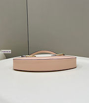 Fendi O'Lock Swing Pink Leather Pouch 32x6x12cm - 4