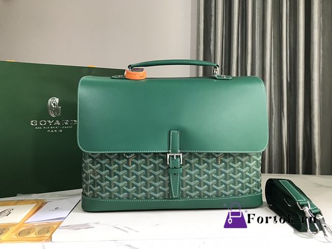 Goyard Citadin PM Messenger Bag Green 38x26x8cm - 1