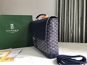 Goyard Citadin PM Messenger Bag Blue 38x26x8cm - 3