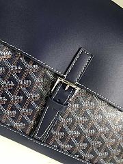 Goyard Citadin PM Messenger Bag Blue 38x26x8cm - 5