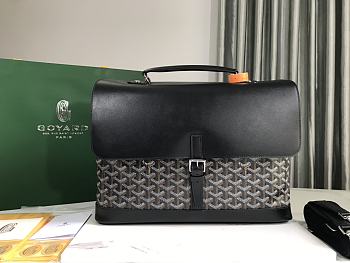 Goyard Citadin PM Messenger Bag Black 38x26x8cm