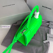 Balenciaga Hourglass Neon Green 23x10x14cm - 5