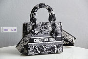 Dior Medium Lady D-Lite Around The World 24x20x11cm - 1