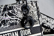Dior Medium Lady D-Lite Around The World 24x20x11cm - 3