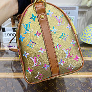 LV Speedy Bandouliere 25 Floral Bag 25x19x15cm - 3