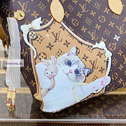 LV Neverfull MM Kitty 32x29x17cm - 6