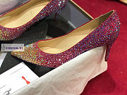 Christian Louboutin Red and Gold Pumps 10cm - 6