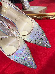 Christian Louboutin Crystal White Pumps 10cm - 4