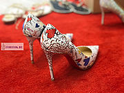Christian Louboutin Pigalle Follies White Patent Leather Pumps - 4