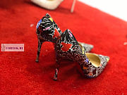 Christian Louboutin Pigalle Follies Black Patent Leather Pumps - 2