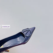 Valentino Logo Pumps Blue 7.5cm - 6