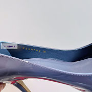 Valentino Logo Pumps Blue 7.5cm - 3