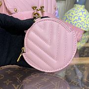 LV New Wave Multi Pochette in Pink M56461 21x13x6.5cm - 2