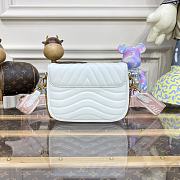 LV New Wave Multi Pochette in White and Pink Strap M56461 - 2