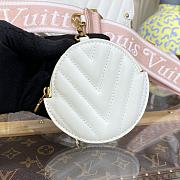 LV New Wave Multi Pochette in White and Pink Strap M56461 - 6