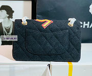 CN Flap Bag Tweed Multicolor 25cm - 2