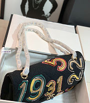 CN Flap Bag Tweed Multicolor 25cm - 4