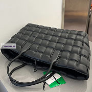Bottega Veneta Maxi Intreccio Black Bag 50x42x18cm - 2