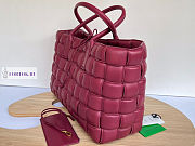 Bottega Veneta Maxi Intreccio Pink Bag 50x42x18cm - 4