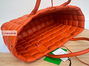 Bottega Veneta Maxi Intreccio Orange Bag 50x42x18cm - 5