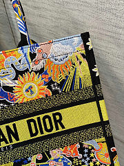 Dior Multicolor Zodiac Fantastico Embroidery 36x18x28cm - 5