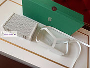Goyard Minaudière Trunk White Bag 16.5x11.5x5cm - 2