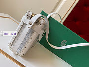 Goyard Minaudière Trunk White Bag 16.5x11.5x5cm - 4
