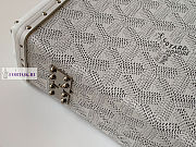 Goyard Minaudière Trunk White Bag 16.5x11.5x5cm - 5