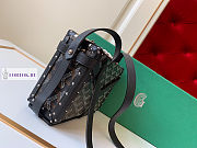 Goyard Minaudière Trunk Black Bag 16.5x11.5x5cm - 5